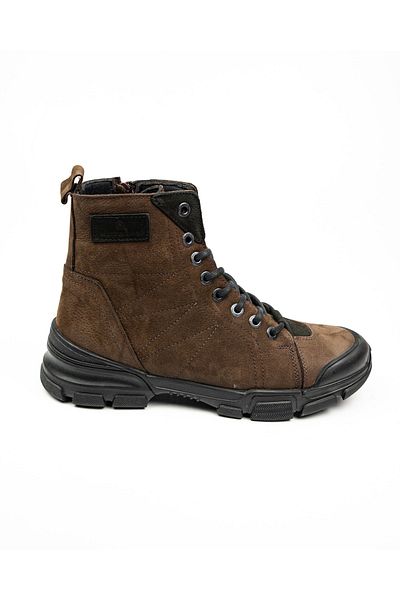 Hammer Jack 102 21520 Bonn Brown Nubuck Δερμάτινες Ανδρικές Μπότες