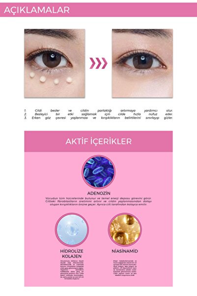 FOODAHOLIC Collagen Intensive and Firming Brightening Wrinkle - Eye Contour and Face Cream