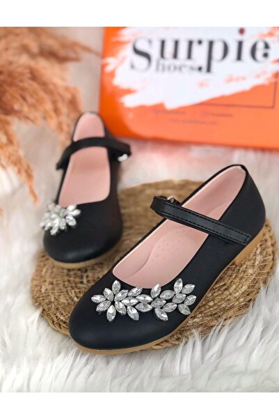 Surpie Shoes Balerini ortopedici pentru copii cu detalii în piatră