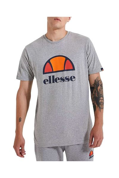 Ellesse DYNE TEE Herren T-Shirt – Kurzarm, Rundhalsausschnitt, Rundhalsausschnitt, Logo-Druck