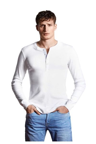 Schiesser Revival Herren Shirt - Langarm, Unterhemd, Karl-Heinz