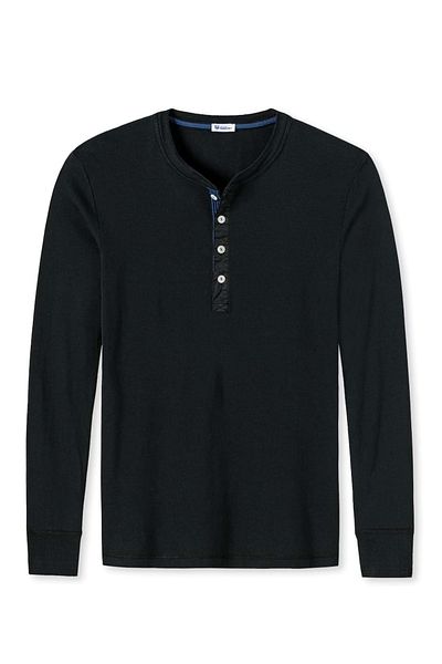 Schiesser Revival Herren Shirt - Langarm, Unterhemd, Karl-Heinz