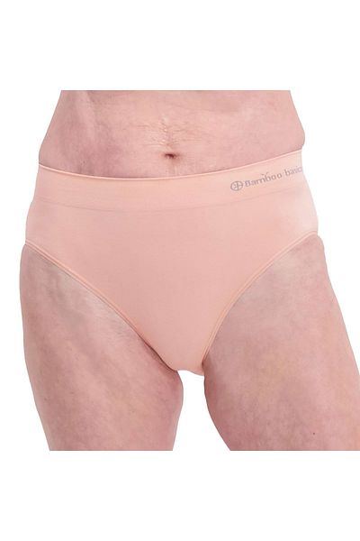 Bamboo Basics Damen Slips, 3er Pack - BELLE nahtlose Slips, Jersey, Logo