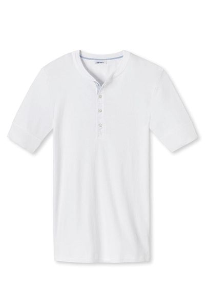 Schiesser Revival Herren Shirt - 1/2 Arm, Kurzarm Unterhemd, Karl-Heinz
