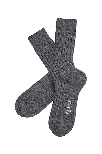 FALKE Herren Socken - Teppich im Schuh, Merinowolle, Unifarben