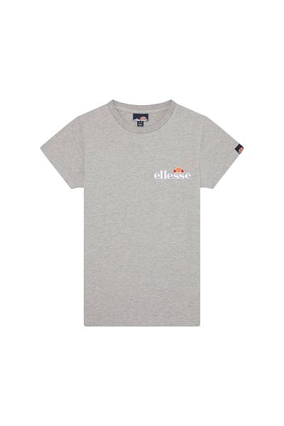 Ellesse KITTIN Damen T-Shirt – Kurzarm, Rundhalsausschnitt, Rundhalsausschnitt, Baumwolljersey, Logo