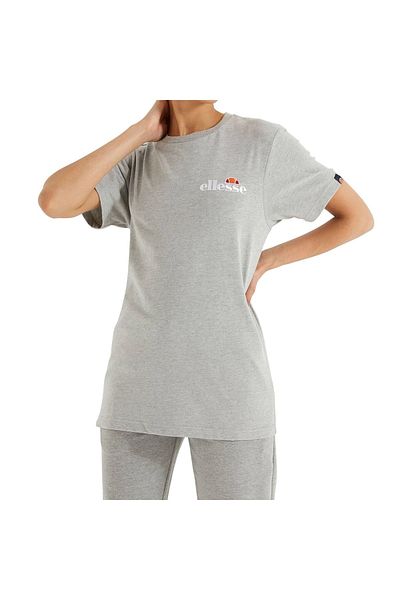 Ellesse KITTIN Damen T-Shirt – Kurzarm, Rundhalsausschnitt, Rundhalsausschnitt, Baumwolljersey, Logo