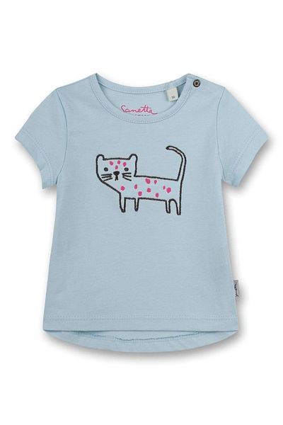 Sanetta T-Shirt - Blau - Regular Fit