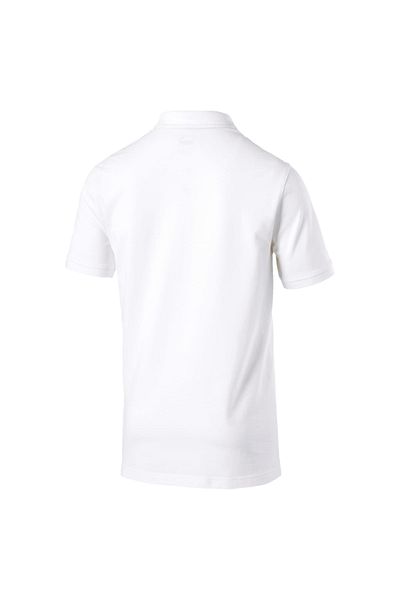 Puma Herren-Poloshirt – Piqué, Stretch-Baumwolle, Kurzarm, Einfarbig