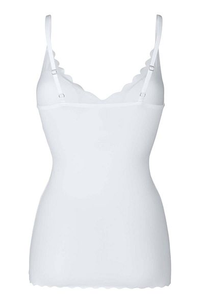 Skiny Damen Spaghetti-Shirt – Oberteil, V-Ausschnitt, Polster, Mikroliebhaber, Mikrofaser