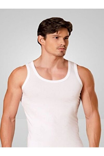 GECKO COLLECTION Gecko 6-Piece Men's Surfing Tank - 100% Cotton Single Jersey Fabric