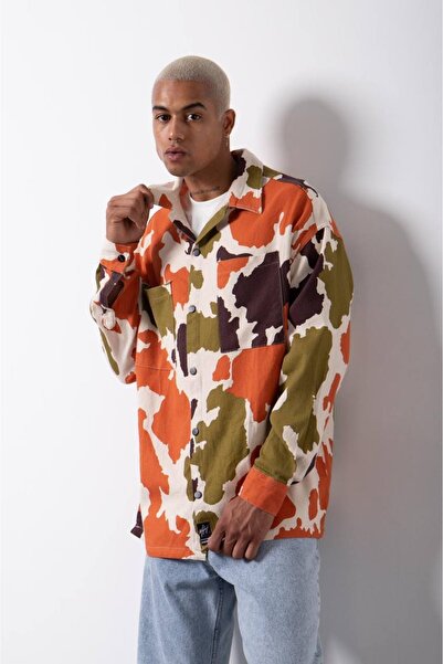 Baggy Wear Kamuflaj Gömlek
