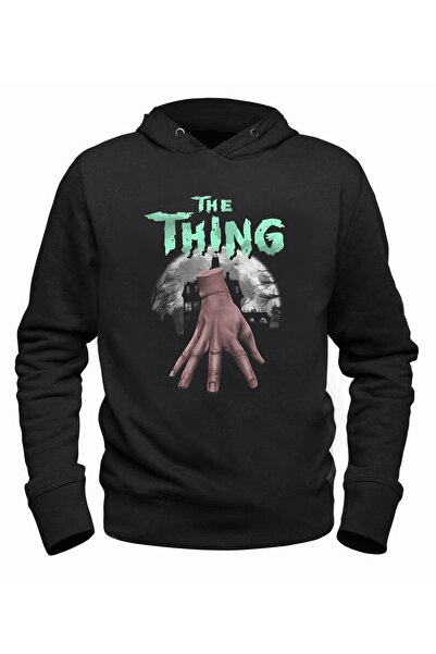 Alfa Tshirt Wednesday Printed Black Sweatshirt