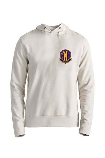 Alfa Tshirt Wednesday Printed Ecru Sweatshirt
