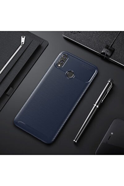 AKSEFİZZ Huawei Honor 8x Kılıf Benzersiz Dokulu Yüksek Tutuş Sağlayan Mat Eli...