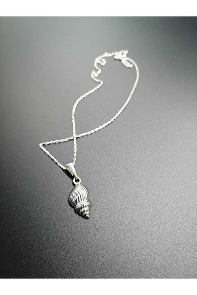 adarotakı 925 Ayar Gümüş Deniz Kabuğu Kolye