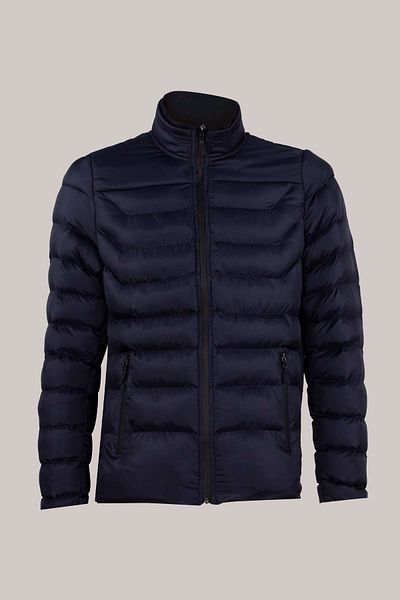 İgs Ανδρικό παλτό Navy Blue Standard Std