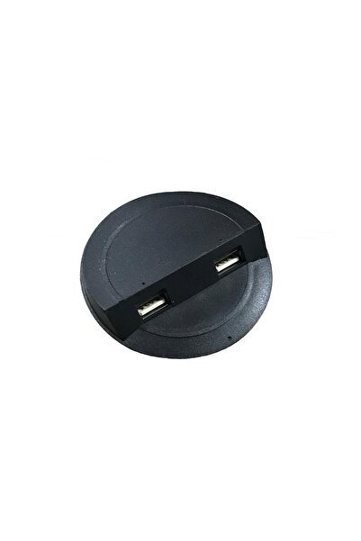 EYM Çalışma Masası Için Masa Üstü Usb Şarj Cihazı Siyah Adaptörsüz