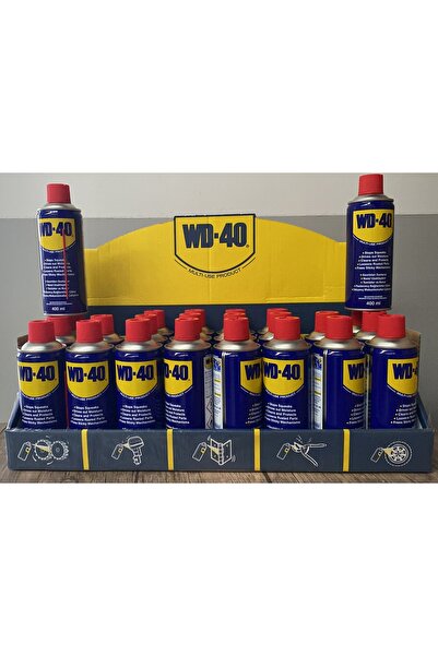WD-40 Henkel Çok Amaçlı Pas Sökücü Yağlayıcı Kayganlaştırıcı Sprey 400 Ml 12'...