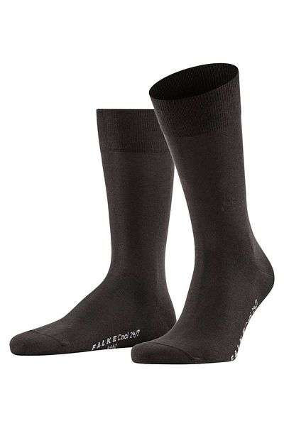 FALKE Herren Socken - Cool 24/7, Businessstrumpf, Kurzstrumpf, Uni