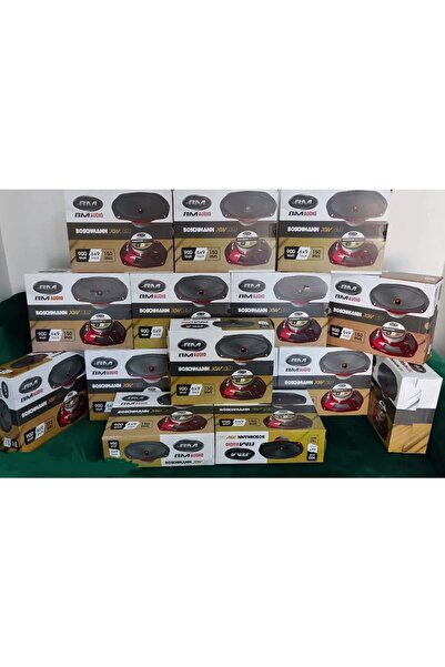 Boschman Oval Kurşun Göbek Midrange 900w 6x9 Inç 150rms