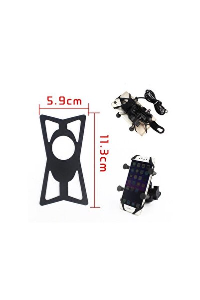 Knmaster Ram Mount / X-grip Telefon Tutucu Lastik