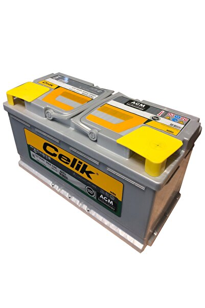 Çelik akü 12v 95 Amper Agm Start Stop