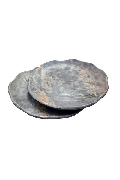 Külsan Royal Marble Norma Granite Patterned Serving Plate Ø16 Cm 43016.rm