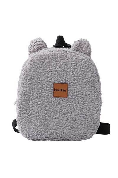 Hi.minitr Teddy Gray Bag (0-5 Years)