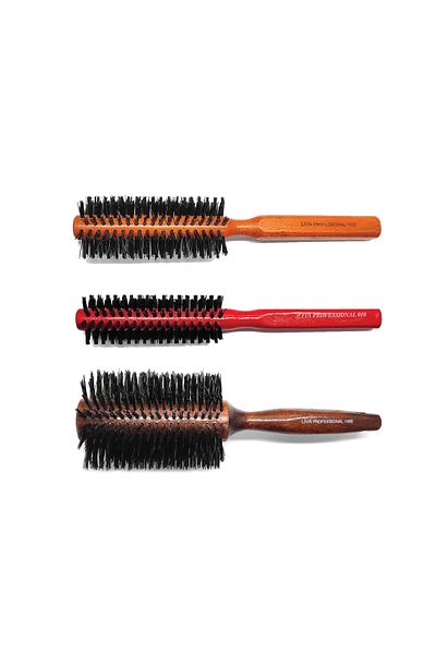 Liva Professional Fireproof Set of 3 Blow Dry & Hair Brush