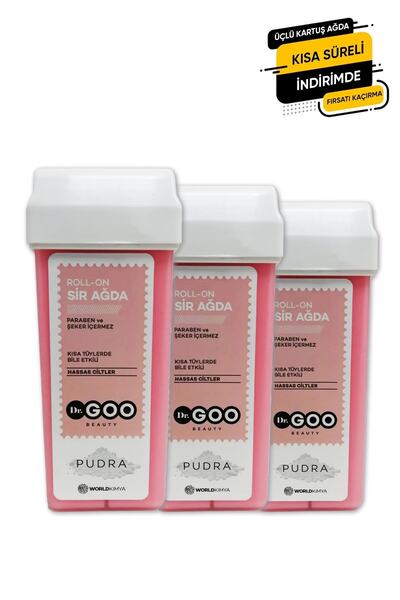 Dr. Goo Beauty Pudra 3'lü Kartuş Ağda