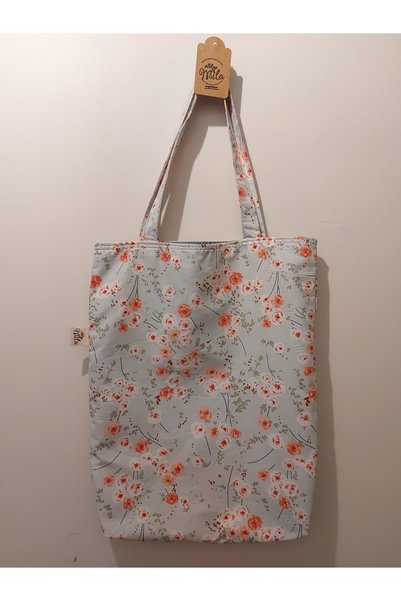 ATÖLYE MİLLA Spring Branch Fabric Shoulder Bag