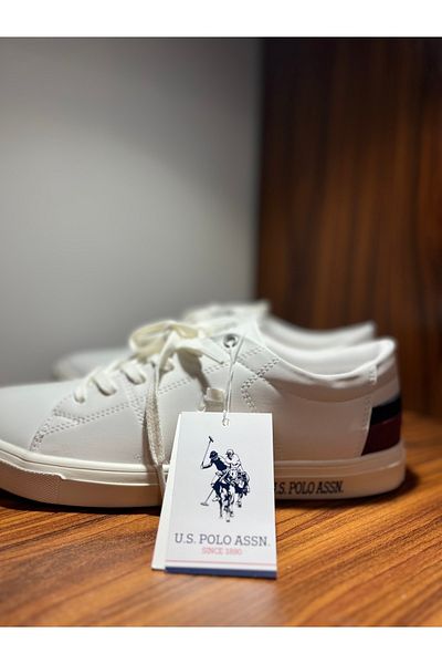 U.S. Polo Assn. Pantofi Scott 2pr White pentru bărbați