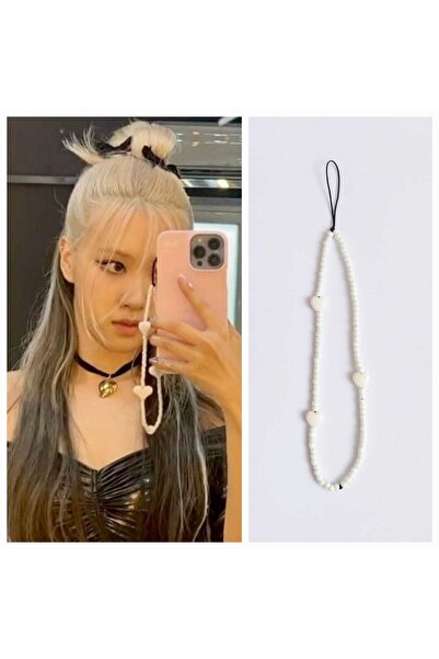 REN AKSESUAR Kpop Blackpınk Rose Telefon Askısı