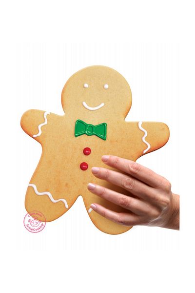 Nar kalıp Narkalıp Large Size Gingermen Cookie Mold