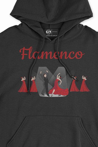 Cix Hanorac negru Sevilya Flamenco Dance