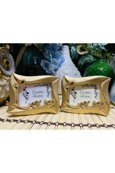 studyosercan2 Fotoğraf Çerçevesi Vesikalık Ve Nişan Düğün Hediyesi Dekoratif ...