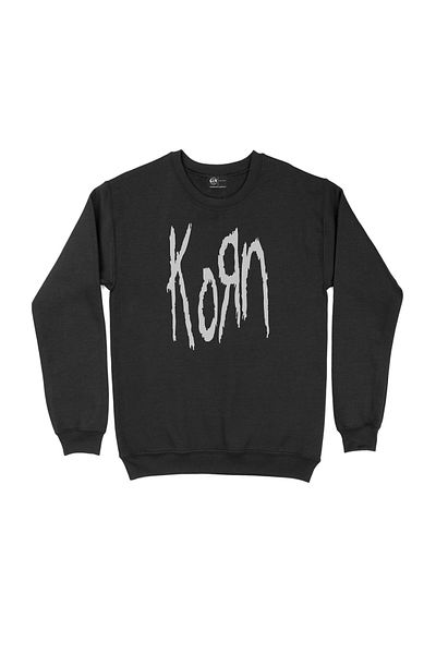 Cix Hanorac negru scris Korn