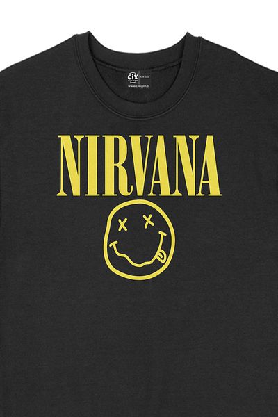 Cix Hanorac negru Nirvana