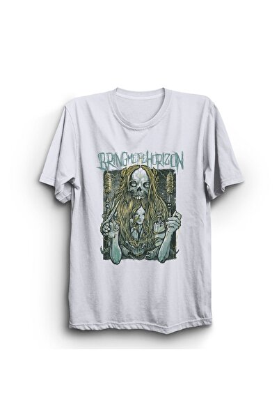 The Fame Bring Me The Horizon, zelenkasta, rok metal majica