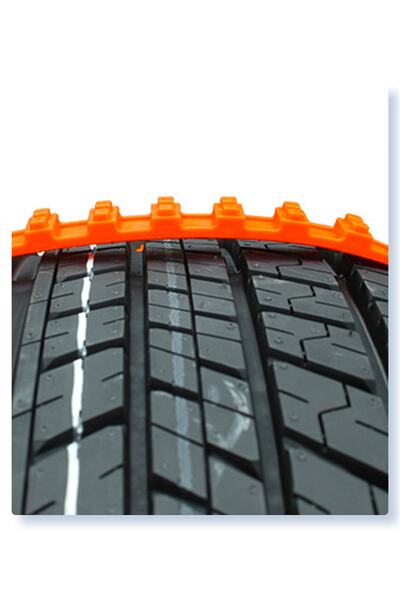 Ankanorm Kar Zinciri Pratik Oto Araba Buz Zincir Tekrar Kullanıma Uygun Pratik Tak Çıkar Modeli (8 Adet)