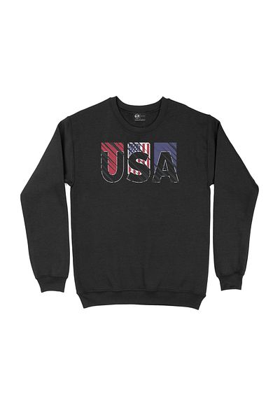 Cix Hanorac negru USA America Design