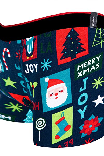 darkzone Ανδρικά χριστουγεννιάτικα μπόξερ με ψηφιακή εκτύπωση