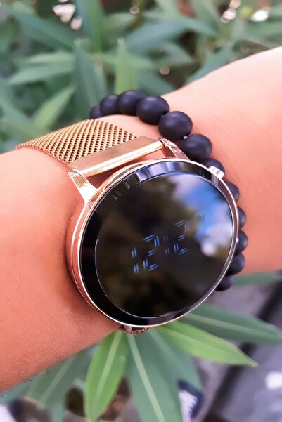 Tisaati Grasse Series Keyed Led Digital Unisex Magnet Cord Unisex Wristwatch Bracelet