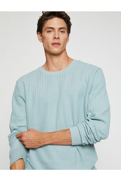 Koton Pullover - Grün - Regular Fit