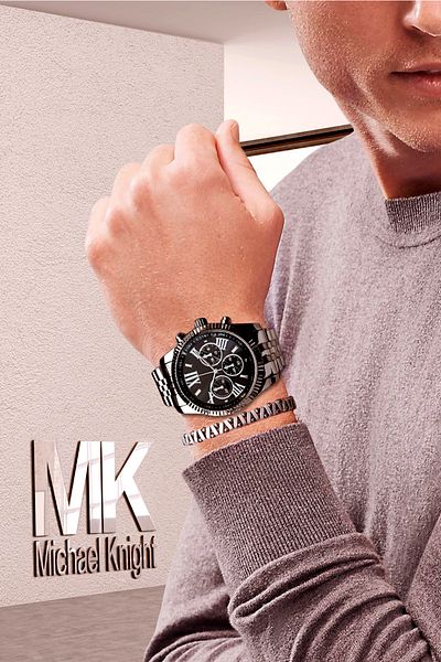 Michael Knight Wristband Wristwatch in Special Box