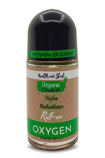 Health and sleep Oxygen Nefes Ve Solunum Rahatlatıcı Doğal Yağ Roll-on 50ml