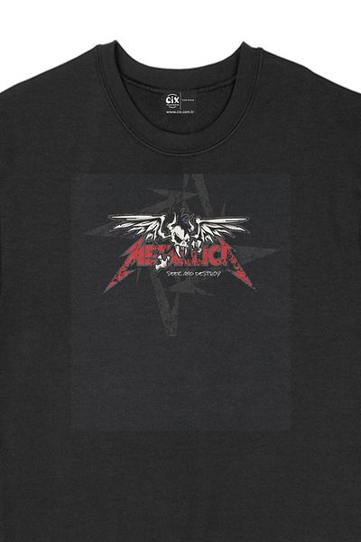 Cix Hanorac negru Seek And Destroy Metallica