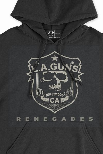 Cix Hanorac negru Renegades La Guns
