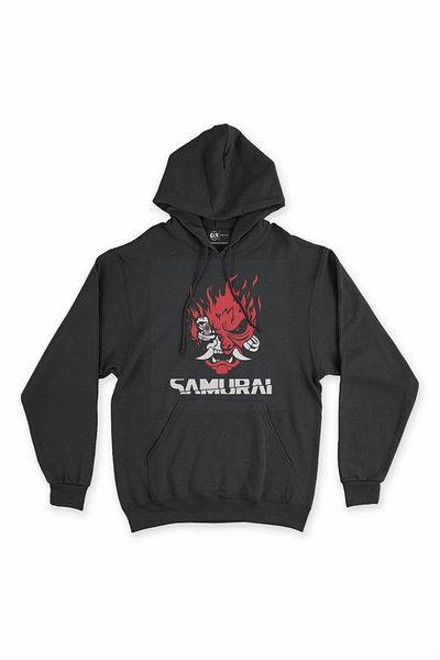 Cix Φούτερ Samurai Skull Μαύρο Φούτερ